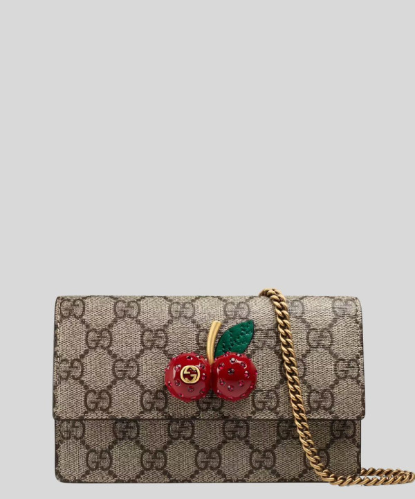 [GUCCI-구찌] GG 수프림 미니 체인백 481291