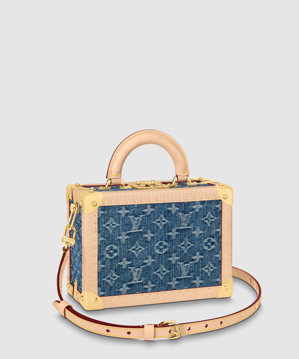 [LOUIS VUITTON-루이비통] 쁘띠뜨 발리즈 데님 M24161