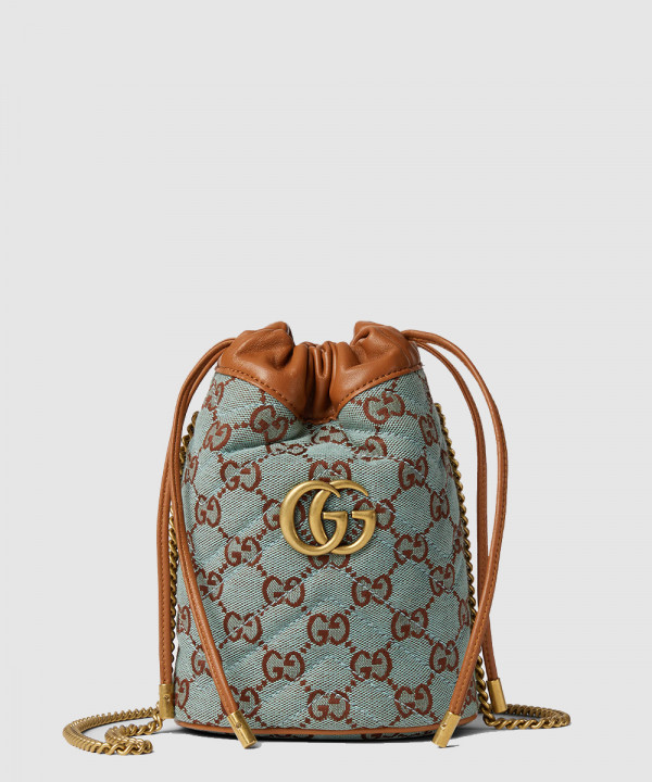 [GUCCI-구찌] GG 수퍼 미니 버킷백 783175