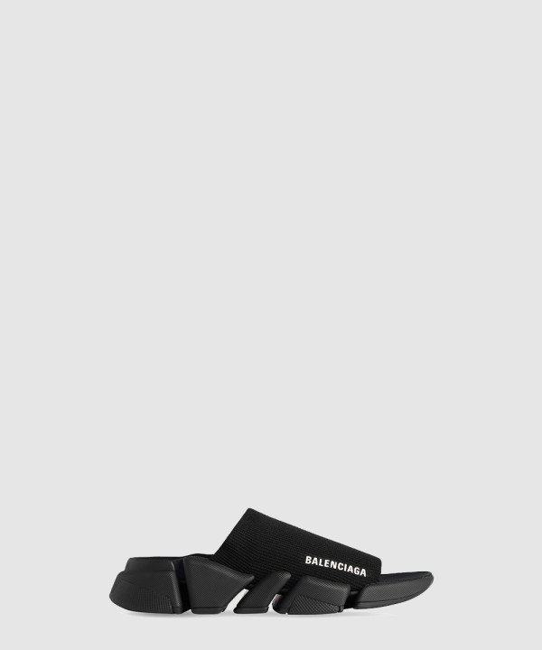 [BALENCIAGA-발렌시아가] 스피드 2.0 리사이클드 니트 슬라이드 711453
