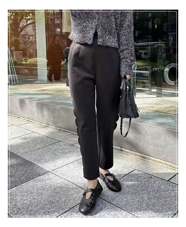 시선을 끄는 즐거움^^ 알라이아 플랫 피시넷 발레리나 슈즈 감히 말하는 *대박템