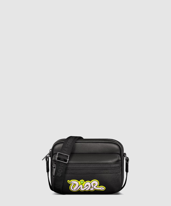 [DIOR-디올] Rider 2.0 DIOR AND KAWS 미니 지퍼 메신저백 2ESWS034OYY