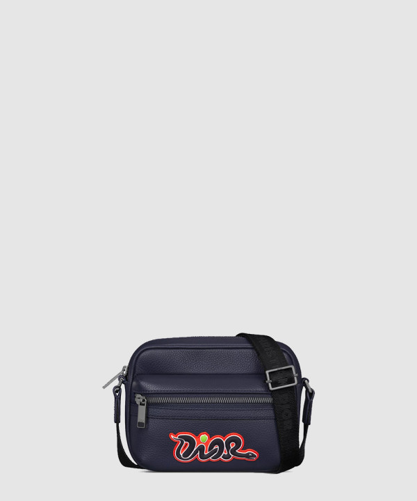 [DIOR-디올] Rider 2.0 DIOR AND KAWS 미니 지퍼 메신저백 2ESWS034OYY