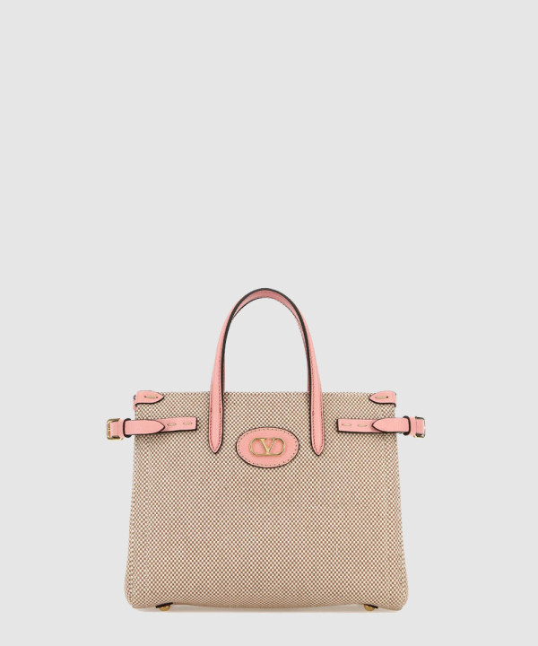 [VALENTINO-발렌티노] 가라바니 앙티브 카룽 디테일 스몰 쇼퍼백 6W2B0R20JSE