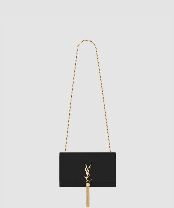 [SAINT LAURENT-생로랑] 그랑 드 뿌드르 가죽 KATE 미디엄 태슬 백 354119
