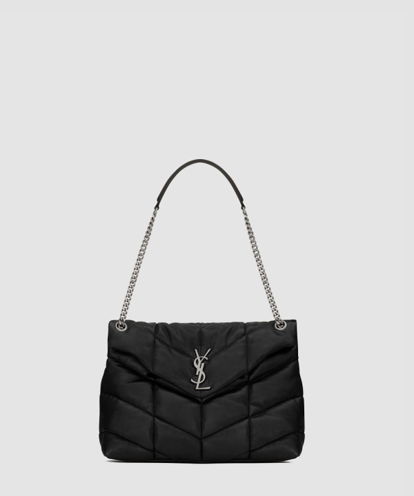 [SAINT LAURENT-생로랑] 나파 퀼팅 가죽 소재 PUFFER 미디엄 577475