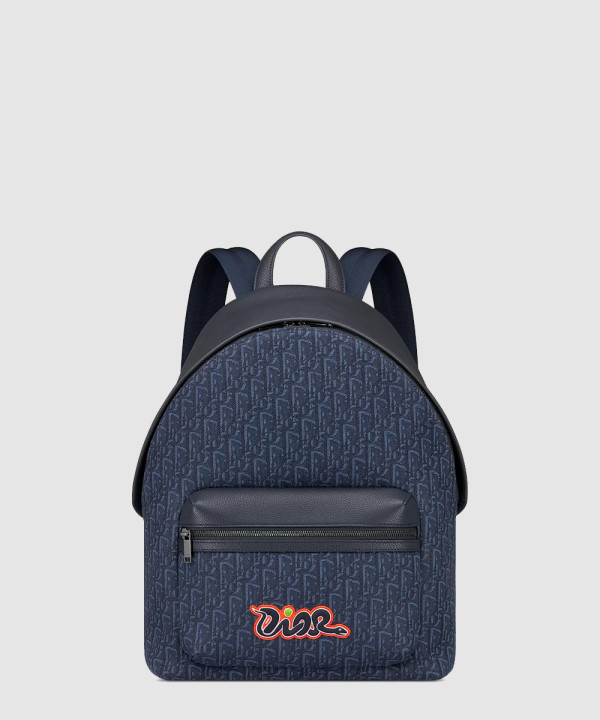 [DIOR-디올] Rider 2.0 DIOR AND KAWS 지퍼 백팩 1ESBA199OUP