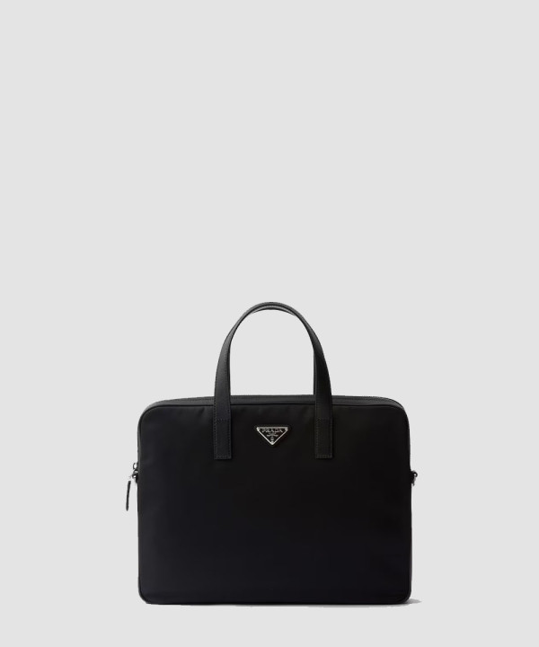 [PRADA-프라다] 리나일론 및 사피아노 가죽 브리프케이스 2VE368