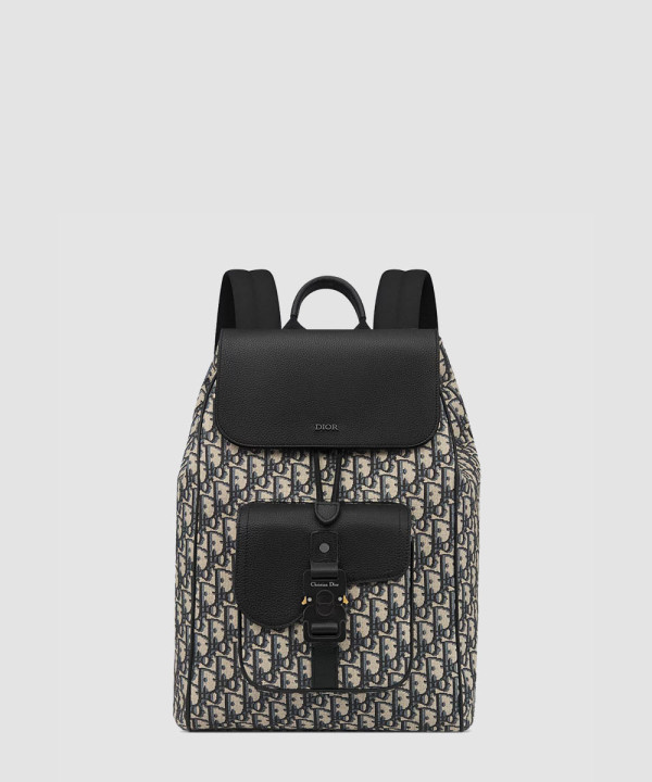[DIOR-디올] Saddle 플랩 백팩 1ADBA200YKS