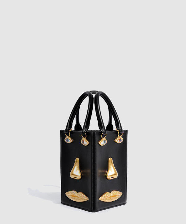 [SCHIAPARELLI-스키아파렐리] 아나토미 트리플 아나토미 주얼리 백 SA189101_999-TAILLE