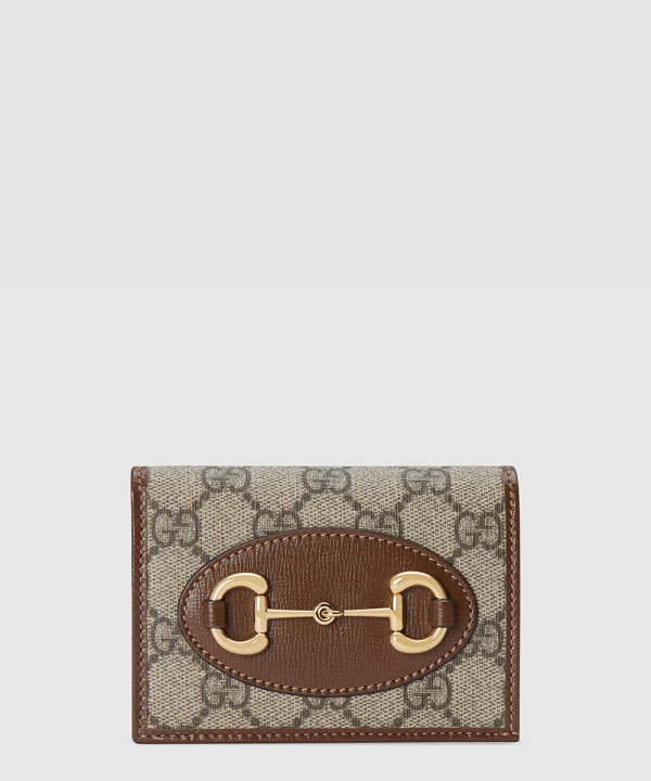 [GUCCI-구찌] 홀스빗 1955 카드 케이스 지갑 726846
