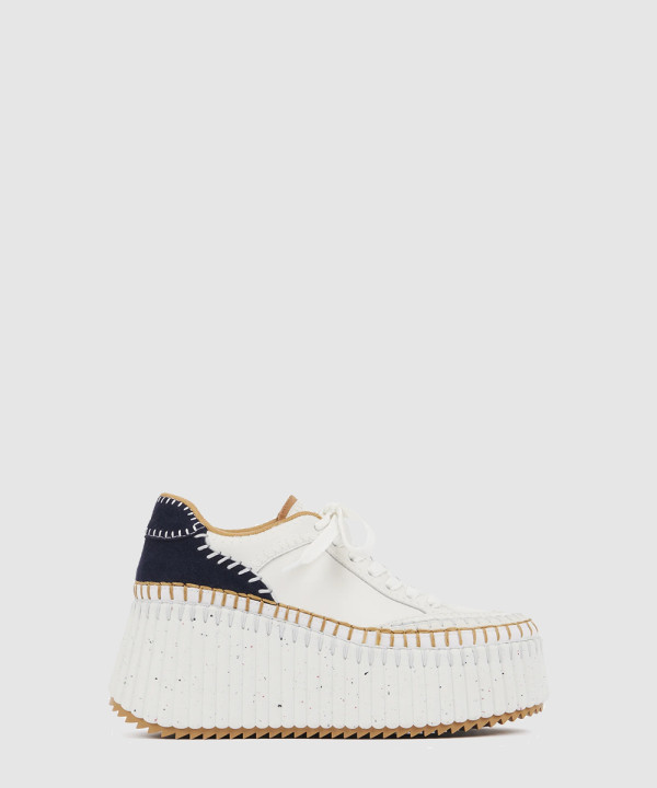 [CHLOE-끌로에] NAMA 웨지 스니커즈 CHC24U02IBD49Q
