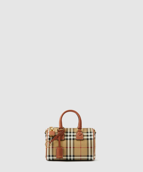 [BURBERRY-버버리] 미니 체크 볼링 백 80921301