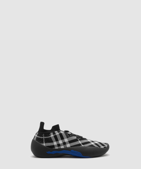 [BURBERRY-버버리] 체크 니트 넵튠 스니커즈 80993231